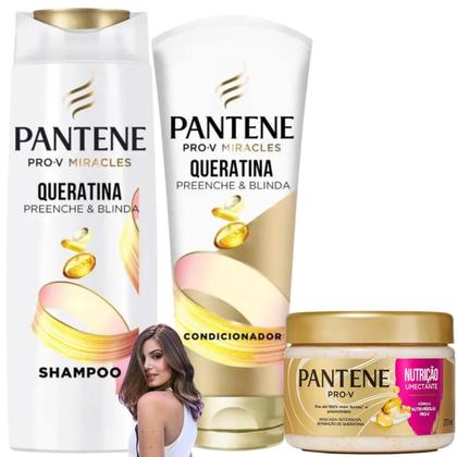 Imagem de Kit Pantene Mascara Hidratação Nutrição Restauração Pro-V