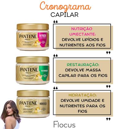 Imagem de Kit Pantene Pro-V Miracles Nutrição Hidratação Restauração Total Óleo Milagroso Queratina Intensivo