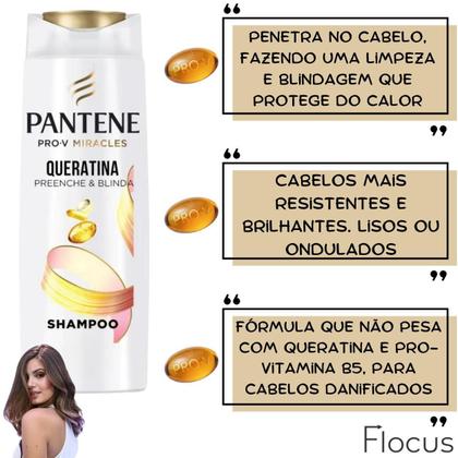 Imagem de Kit Pantene Pro-V Queratina Miracles Hidratação Intensiva