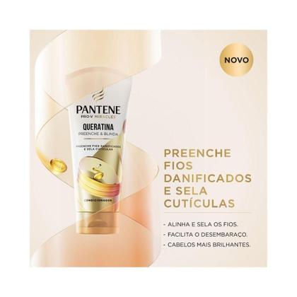 Imagem de Kit Pantene Queratina 2 Sh 300Ml+ 1 Cond 150Ml+ 1 Oleo 95Ml