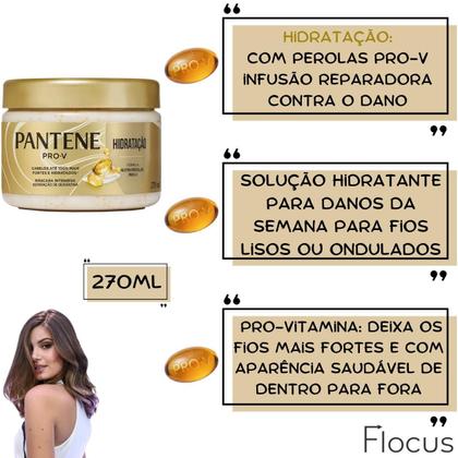 Imagem de Kit Pantene Queratina Preenchedor Hidratação Nutrição Total