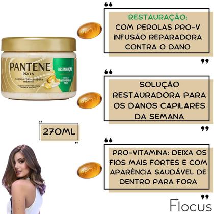 Imagem de Kit Pantene Queratina Preenchedor Hidratação Nutrição Total