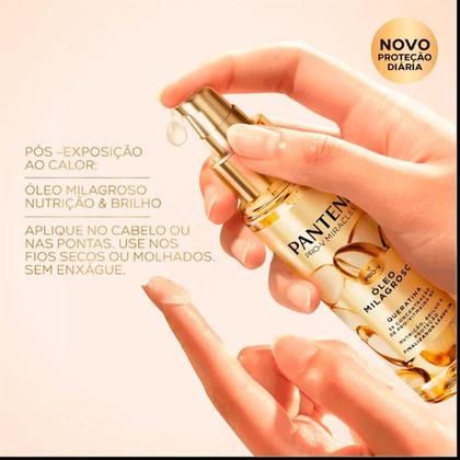 Imagem de Kit Pantene Restauração Shampoo + Condicionador + Creme De Pentear + Máscara + Óleo Milagroso Queratina
