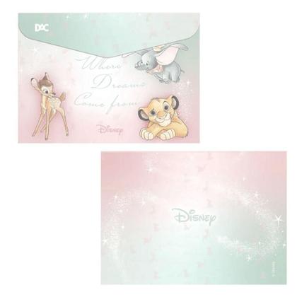 Imagem de Kit Papel de Carta com Envelopes e Adesivos Disney DAC 5589 20 Folhas 20 Envelopes e 1 Folha