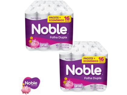 Imagem de Kit Papel Higiênico Folha Dupla Noble