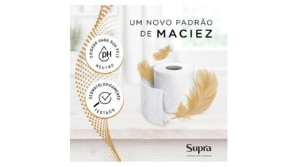 Imagem de Kit Papel Higiênico Folha Tripla Bracell Supra 36 Rolos 20m