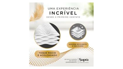 Imagem de Kit Papel Higiênico Folha Tripla Bracell Supra 36 Rolos 20m