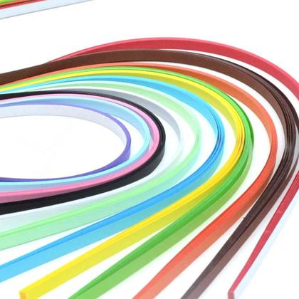 Imagem de Kit Papel para Quilling com 120 Tiras Coloridas