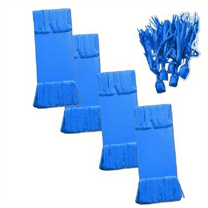 Imagem de Kit Papel Seda Azul para Embalar Bala De Coco 280 Unidades
