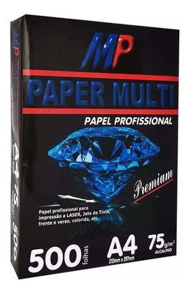 Imagem de Kit papel sulfite a4 c/4000 paper multi