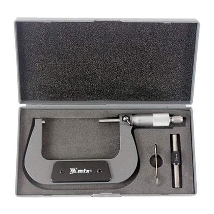 Imagem de Kit Paquímetro Digital 6 Pol + Micrômetro Externo Analógico de 75 a 100MM MTX