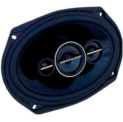 Imagem de Kit Par Alto Auto Falante 6x9 Aurum Hurricane Preto 520w Rms