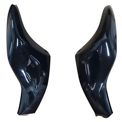 Imagem de Kit Par Capa Tanque Preto Xtz Lander 250 2020 2021 2022 2023 2024