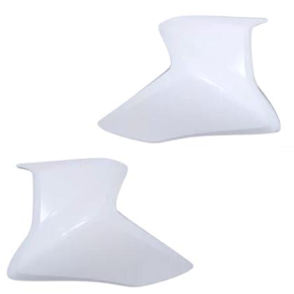 Imagem de Kit Par Carenagem Aba Aleta Guia Ar Tanque Branco Ross Honda Cb300r 2014