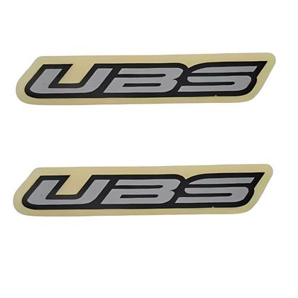 Imagem de Kit Par Emblema Adesivo Original Yamaha Ubs Para Paralamas