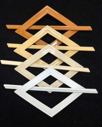 Imagem de Kit Par Fivela Losango Grande Para Cortina Cerejeira