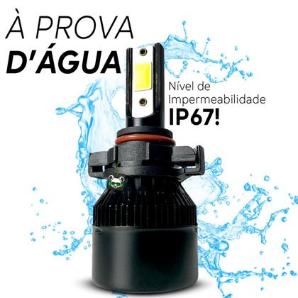 Imagem de Kit Par Lâmpada Automotiva Super Led Standard 12V 8000K H16 Code