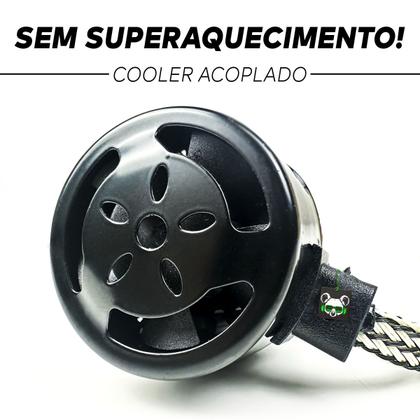 Imagem de Kit Par Lâmpada Automotiva Super Led Standard 12V 8000K H16 Code