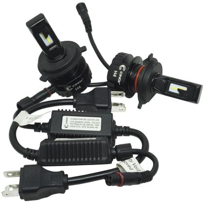 Imagem de Kit Par Lâmpada Super Ultra Bi Led Plus Automotiva Farol 12000 Lumens 6500K 12V 24V Carro Cinoy
