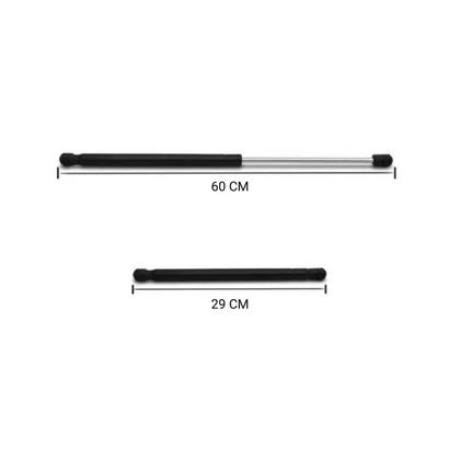 Imagem de Kit Par Pistão Amortecedor Tampa Traseira Malas Fiesta Hatch 2002 2003 2004 2005 2006 2007 2008 2009 2010 2011 2012 2014