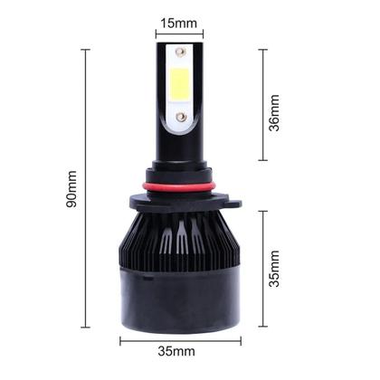 Imagem de Kit Par Super Led Lumens 8000K 12V 24V 9006 Farol Automotivo