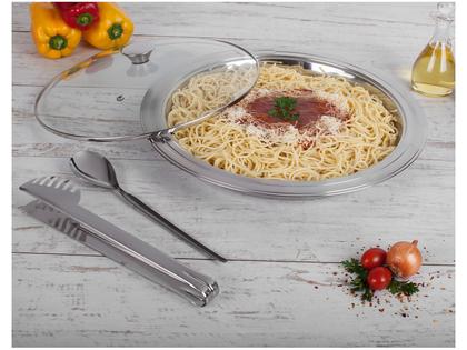 Imagem de Kit para Arroz e Massa em Inox 3 Peças