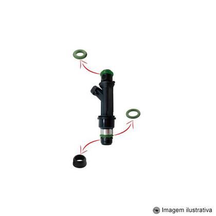 Imagem de Kit para Bico Injetor Multi Point Sistema Delphi / Celta 1.0 4C 8V 99 ... 01 / Corsa 1.0 4C 8V 99 ... 01
