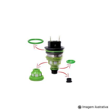 Imagem de Kit para Bico Injetor Single Point / Sistema Bosch / Tipo / Golf