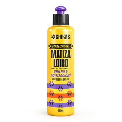 Imagem de Kit Para Cabelos Loiros Matizador Matiza Chikas Oficial