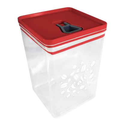 Imagem de Kit para Café Completo Super Prático com 6 Peças Vermelho