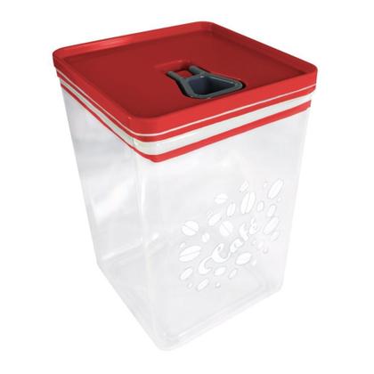 Imagem de Kit Para Café Completo Super Prático Com 6 Peças Vermelho