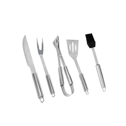 Imagem de Kit para Churrasco com Bolsa + 5 Utensilios em Inox Ke Home