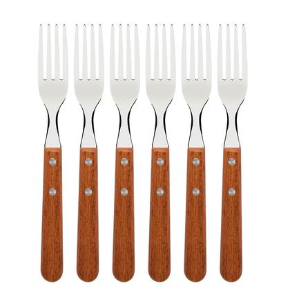 Imagem de Kit para Churrasco Tramontina Jumbo 15 peças Aço Inox com Madeira