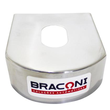 Imagem de Kit para Engate Bola 50mm Capa 80mm Inox + Tomada sem Fio