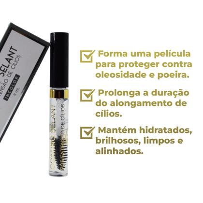 Imagem de Kit Para Extensão De Cilios em Tela Cola   Selante