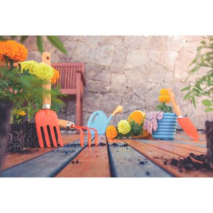 Imagem de Kit para Jardinagem 3 Peças com Cabo de Madeira Tramontina