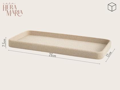 Imagem de Kit Para Lavabo Banheiro Dispenser Porta Sabonete Bandeja Organizadora E Porta Escovas Para Pia Luxo