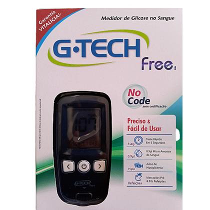 Imagem de Kit Para Medir Glicose Glicemia Sangue Medidor Testes Free