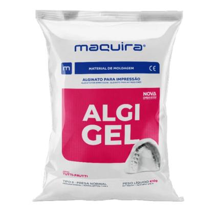 Imagem de Kit para Moldagem Alginato Algi-gel + Gesso Pedra Tipo 3 .