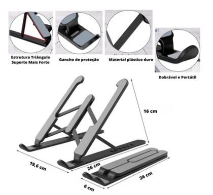 Imagem de Kit Para Notebook Teclado E Mouse Sem Fio Usb E Suporte