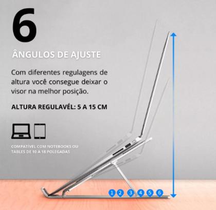 Imagem de Kit Para Notebook Teclado E Mouse Slim Sem Fio Usb E Suporte 