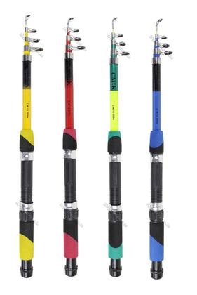 Imagem de Kit Para Pesca Vara Telescópica 1,70m + Molinete + Acessórios (Ref. 58)