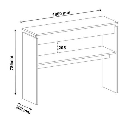 Imagem de Kit para Sala de Estar Rack Ripado e Aparador e Mesa de Centro City