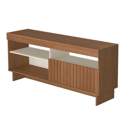 Imagem de Kit para Sala de Estar Rack Ripado e Aparador e Mesa de Centro City