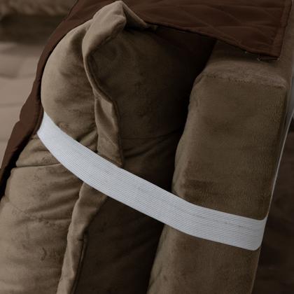 Imagem de Kit Para Sofá Retrátil e Reclinável Com Protetor de 2 Lugares 2,40m e Porta Copos Para o Braço