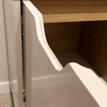 Imagem de Kit para Sua Sala de Estar Rack e Mesa de Centro e Mesa Lateral de Apoio Michigan