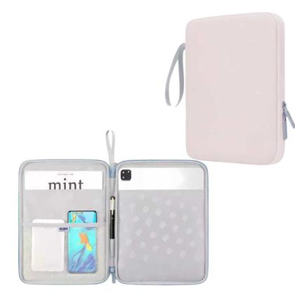 Imagem de Kit Para Tablet Xiaomi Redmi Pad SE 11" Pasta Case Rosa + Teclado e Mouse sem fio Bluetooth