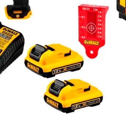 Imagem de Kit Parafusadeira DCD716 + Nível a Laser DCE088 com Acessóri - DEWALT