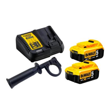Imagem de Kit Parafusadeira/Furadeira de Impacto 20V MAX com 4 Baterias 5Ah e Carregador Dewalt - DCD996P2T-BR