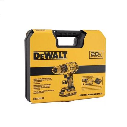 Imagem de Kit Parafusadeira Furadeira DEWALT 1/2'' (13 mm) 20V MAX Ion